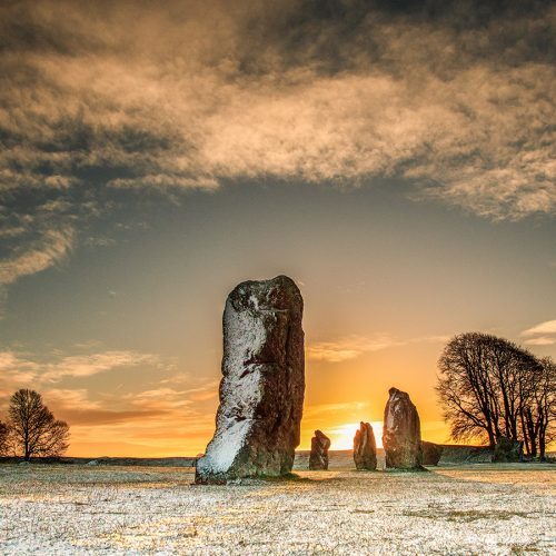 Avebury at Night | David White Wildlife Photography