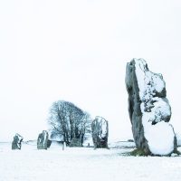 Avebury in the Snow