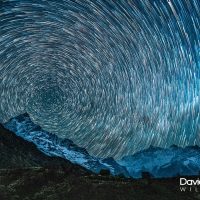 Star Trails Over the Annapurnas